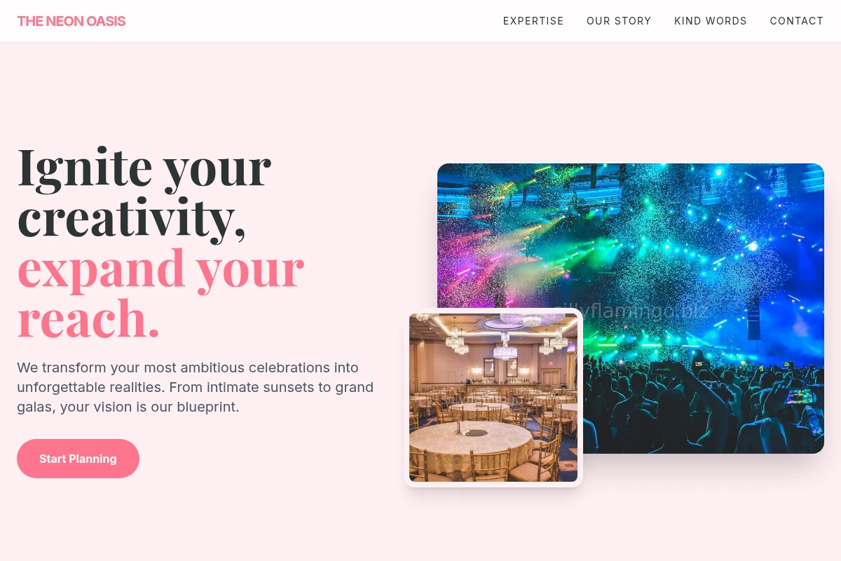 Sunset Event Planning
